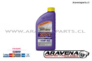 Royal purple 10w40 XPR aravena parts chile aceite competicion