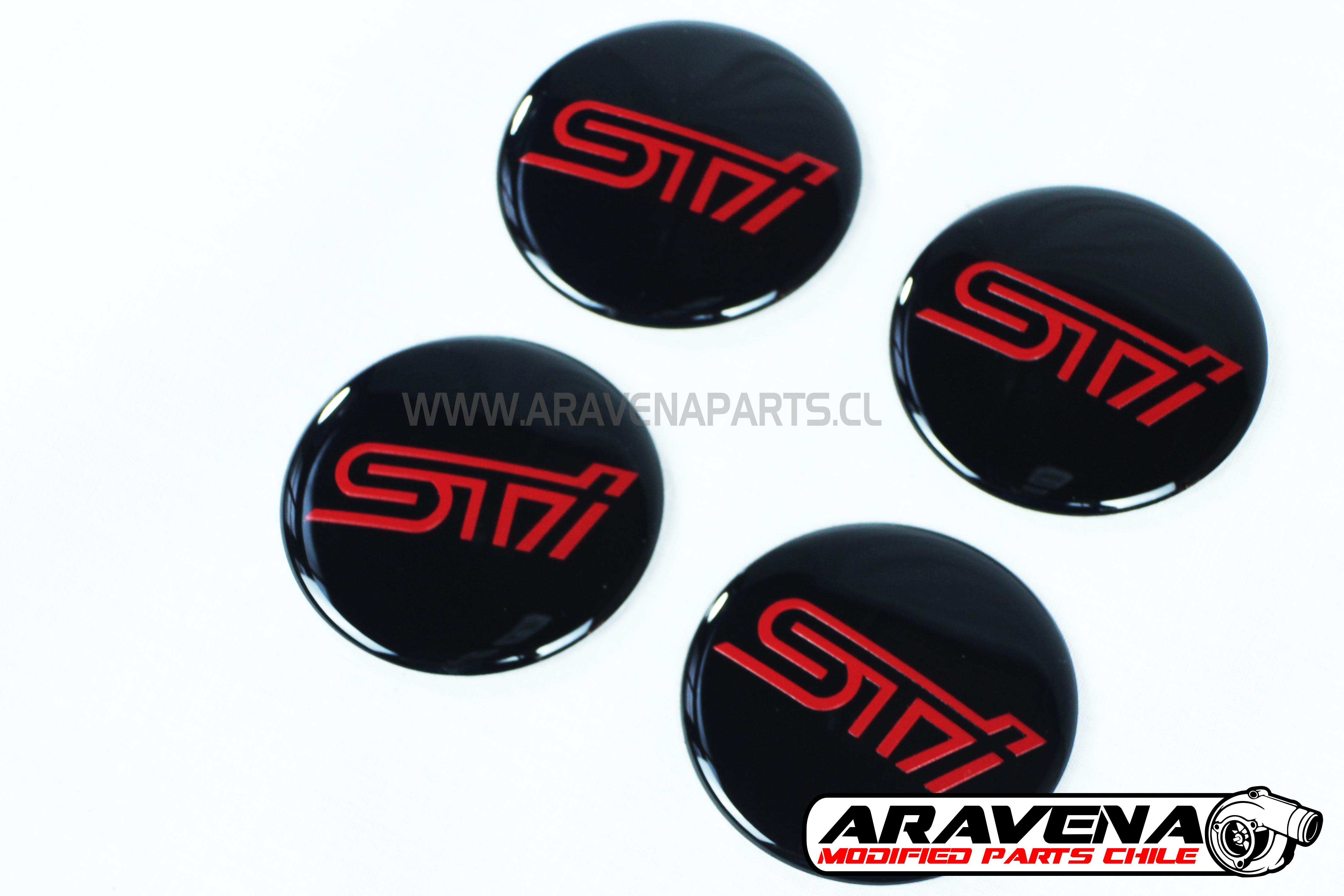 Lógico picnic Janice Logos Stickers llantas Subaru STI 3M – Aravena Parts