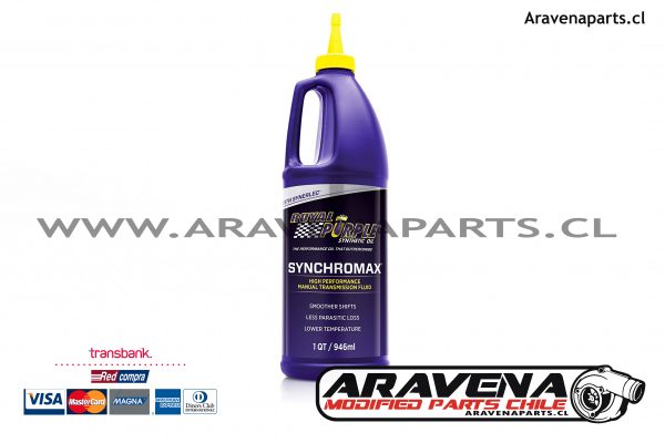 Royal Purple Synchromax 946ml aravena parts chile competicion aceite oil racing