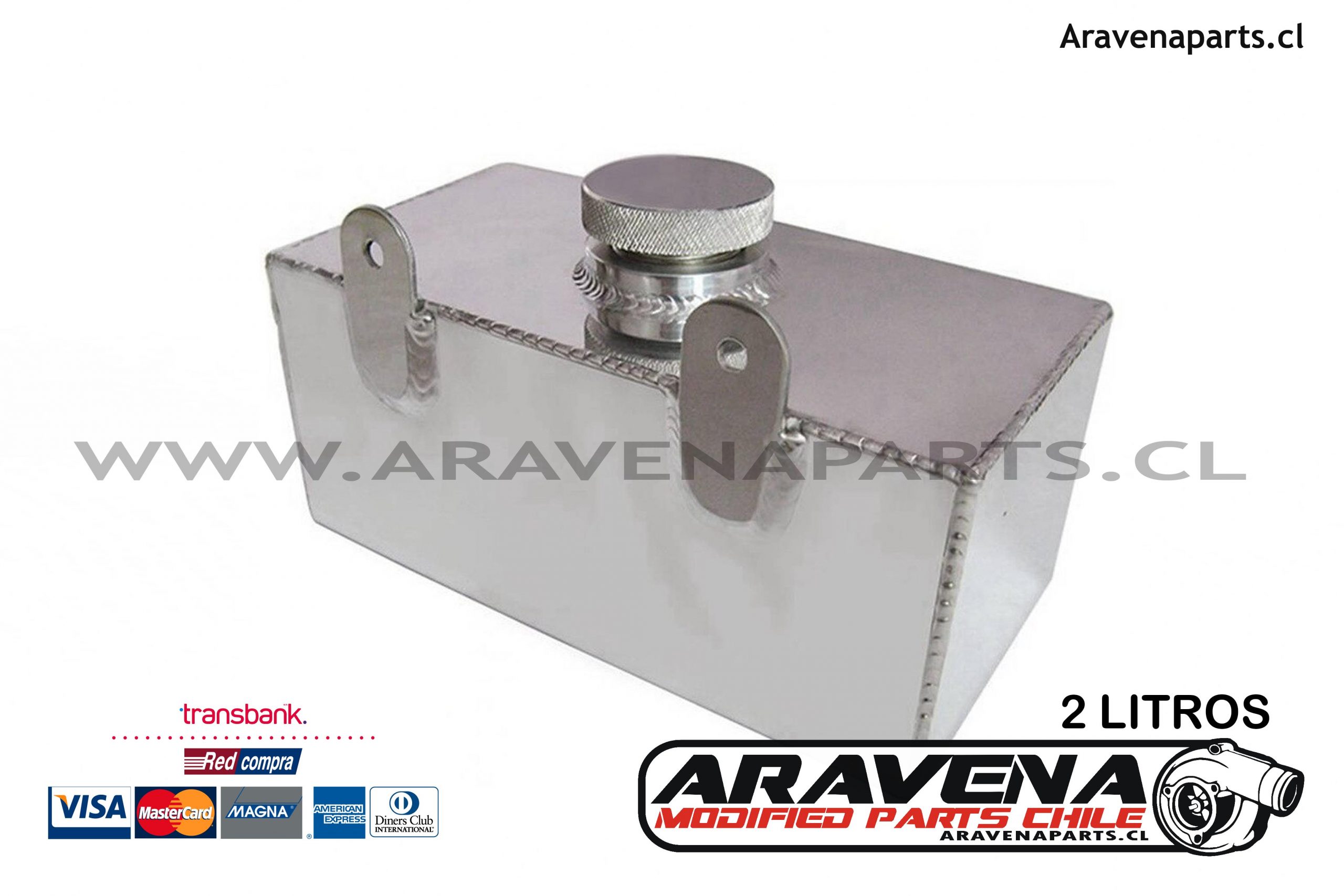 Deposito Agua 2LT Universal - Modelo A - Aravena Parts