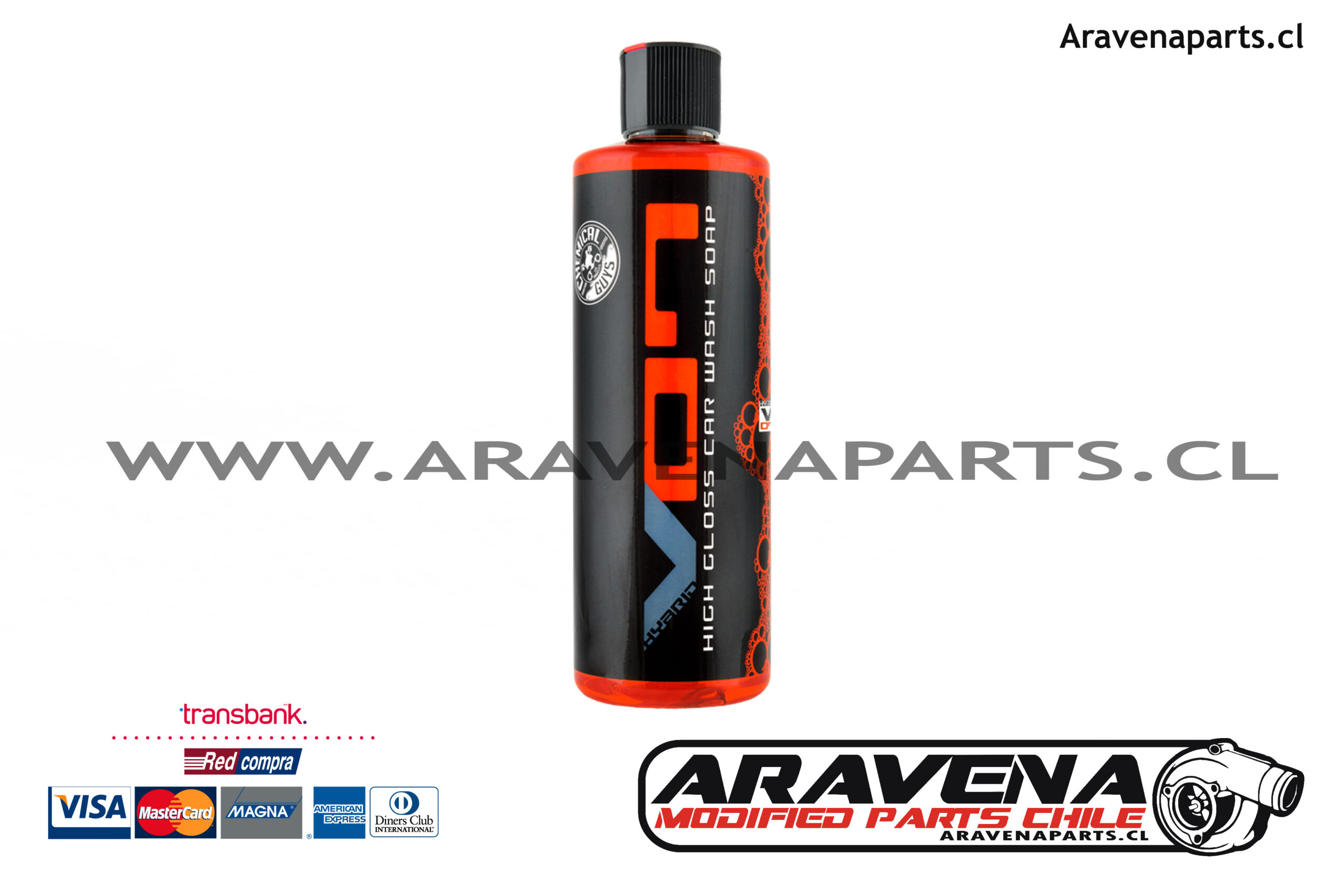 Chemical Guys Hybrid V07 Optical Select Car Wash 16oz - Aravena Parts