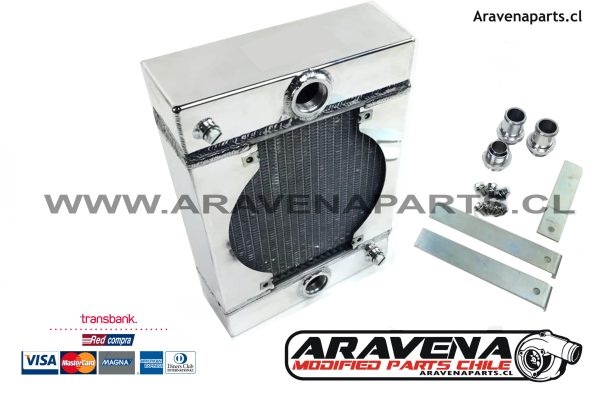 radiador universal competicion aravena parts full aluminio race car Radiator Drag drift car aluminium