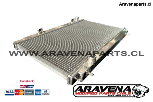 Radiador-Aluminio-de-agua-Nissan-350Z-Aravena-parts-chile-4