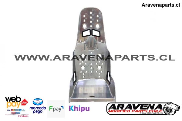 Butaca-Aluminio-Drag-comepeticion-Alivianada-Aravena-Parts-chile-cuarto-de-milla-butaca-deportiva