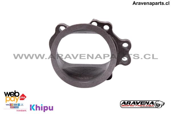 Flange Turbo Adaptador a V band 3" Down Pipe Gt25 Gt28 T25 T28 - Imagen 3