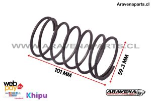 RESORTE 1.6BAR 24PSI WASTEGATE TIAL 44MM