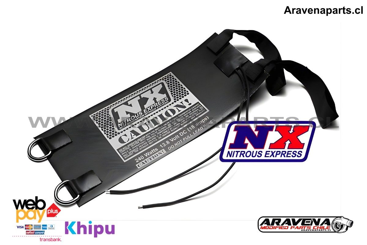 Manta Bottle Heater 12V 425 Watts Nitrous Power