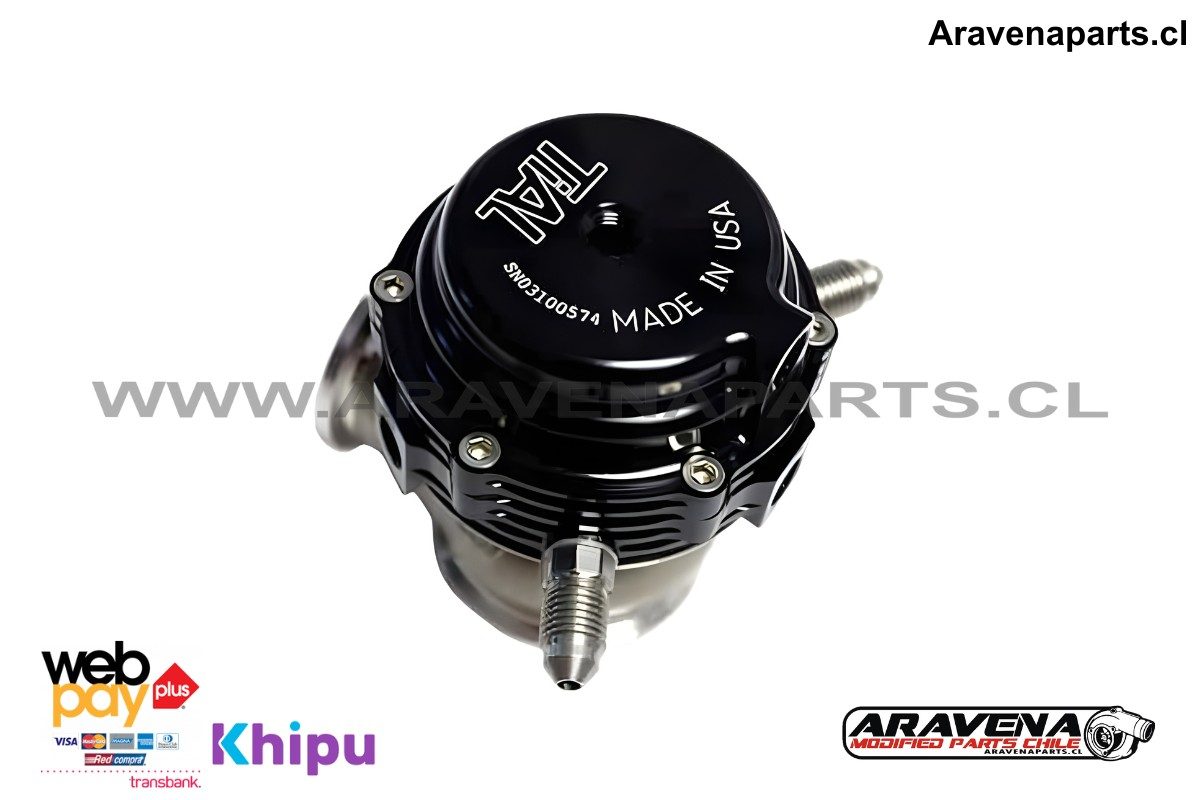 Wastegate Externa TiAL Sport MVS 38mm Wastegate (All Springs) w/Clamps - Black - Imagen 8